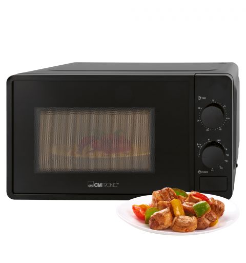 Microwave with grill 20L Clatronic MWG 792 Noir 