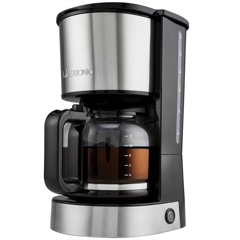 Machine à café 1,5L 800W Inox Clatronic KA 3808 Inox