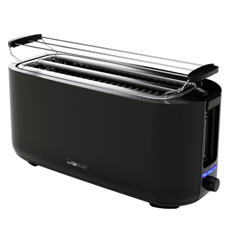 Grille pain 2 fentes 1400W Noir Clatronic TA 3802 Noir