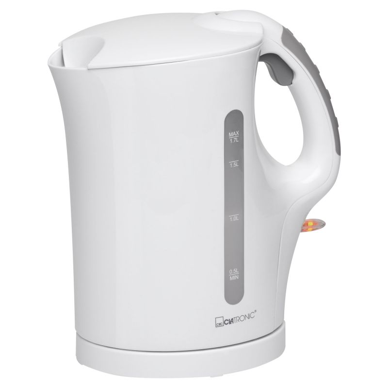Bouilloire 1,7L 2200W Blanche Clatronic WK 3819 Blanc