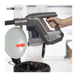 Aspirateur 2en1 à main et balai sans fil 18,5V Clatronic BS 1312A Anthracite