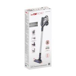 Clatronic BS 1312A 2in1 Cordless 18.5V Handheld and Upright Vacuum Cleaner Anthracite