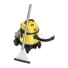 Clatronic BSS 1309 wet/dry hoover with shampoo function Yellow/black