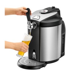 Beer filler with CO2 pressure cartridge system Clatronic BZ 3740