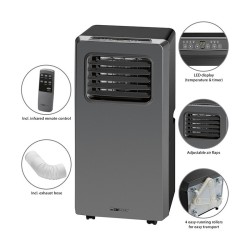 Mobile Air Conditioner 8000 BTU Clatronic CL 3672 Black
