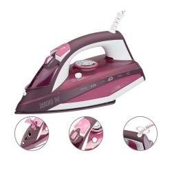 2600W steam iron Clatronic DB 3705 White/red
