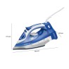 Ceramic soleplate iron with or without cord 2400W Clatronic DB 3706 Blue