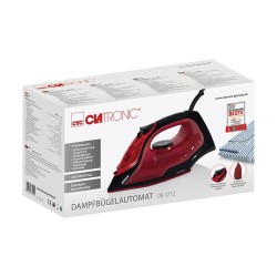 Steam iron with 7 functions 2200W Clatronic DB 3752 Black/red