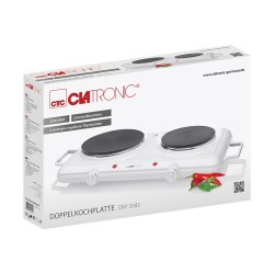 Double hot plate 2500W Clatronic DKP 3583 White