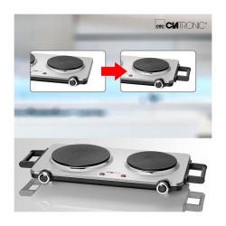 Double hob 2500W Clatronic DKP 3668 E