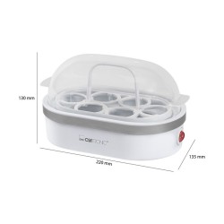 Egg cooker Clatronic EK 3497 White/silver