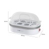 Egg cooker Clatronic EK 3497 White/silver