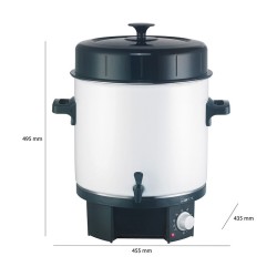 Stérilisateur à bocaux 25L 1800W Clatronic EKA 3338 Blanc