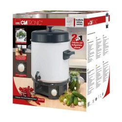 Stérilisateur à bocaux 25L 1800W Clatronic EKA 3338 Blanc