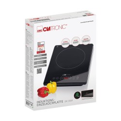 Plaque de cuisson simple à induction Clatronic EKI 3569 Noir