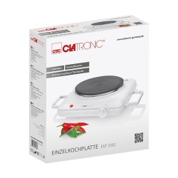 Plaque de cuisson simple Clatronic EKP 3582 Blanc
