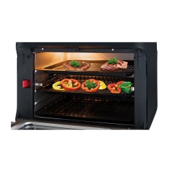 Four à air chaud 11L 1500W Clatronic FR 3747H Noir