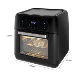 Hot-air oven 11L 1500W Clatronic FR 3747H Black