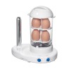 Machine à Hot Dog et Cuiseur à oeufs Clatronic HDM 3420 EKN Blanc