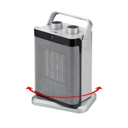Chauffage d'appoint PTC céramique Clatronic HL 3631 Silver