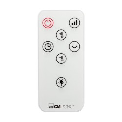 2000W Clatronic HL 3763 Touch ceramic fan heater White