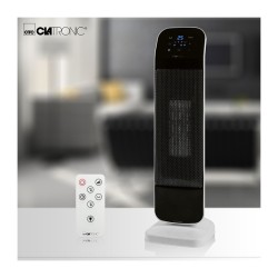 Chauffage soufflant en céramique tactile 2000W Clatronic HL 3763 Blanc