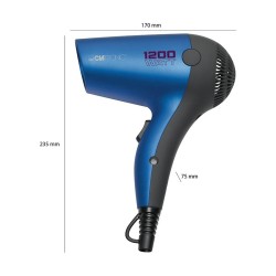 Sèche-cheveux 1200W Clatronic HT 3428 Bleu