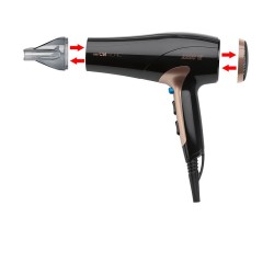 Séche-cheveux 2200W Clatronic HT 3661 Noir/cuivre