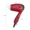 Clatronic HTD 3429 Red 1200W Hairdryer