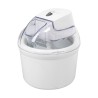 Clatronic ICM 3764 White two-compartment duo ice cream maker/sorbet maker