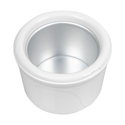 Clatronic ICM 3764 White two-compartment duo ice cream maker/sorbet maker