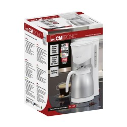 Cafetière thermos 8-10 tasses 1L Clatronic KA 3327 Blanc