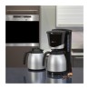 Thermos coffee maker 2x1L Clatronic KA 3328 Black