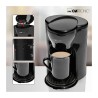 1-cup coffeemaker Clatronic KA 3356 Black