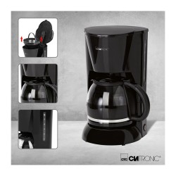 Coffee maker 12-14 cups 1.5L Clatronic KA 3473 Black