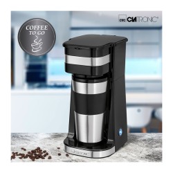 Cafetière 1 tasse isotherme Clatronic KA 3733