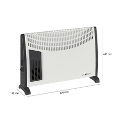 Convector electric heater 2000 W Clatronic KH 3433N