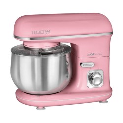 Multifunction food processor 5L 1100W retro Clatronic KM 3711 Pink